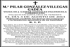 M.ª Pilar González-Villegas